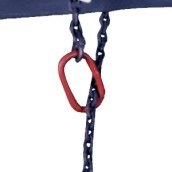 ANCHORAGE CONNECTOR CHAIN 6'-MINE SAFETY APP-454-10003206