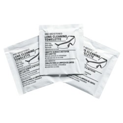 DISPOSABLE LENS CLEANINGTOWELETTES 100/BOX-MINE SAFETY APP-454-10022087