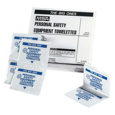 RESPIRATOR WIPES 50/BX-MINE SAFETY APP-454-10022871