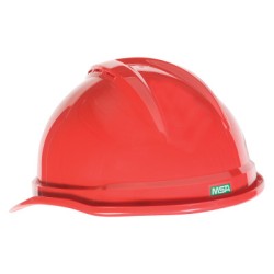 V-GARD VENTED RED HARD CAP 6 POINT SUSP.-MINE SAFETY APP-454-10034031