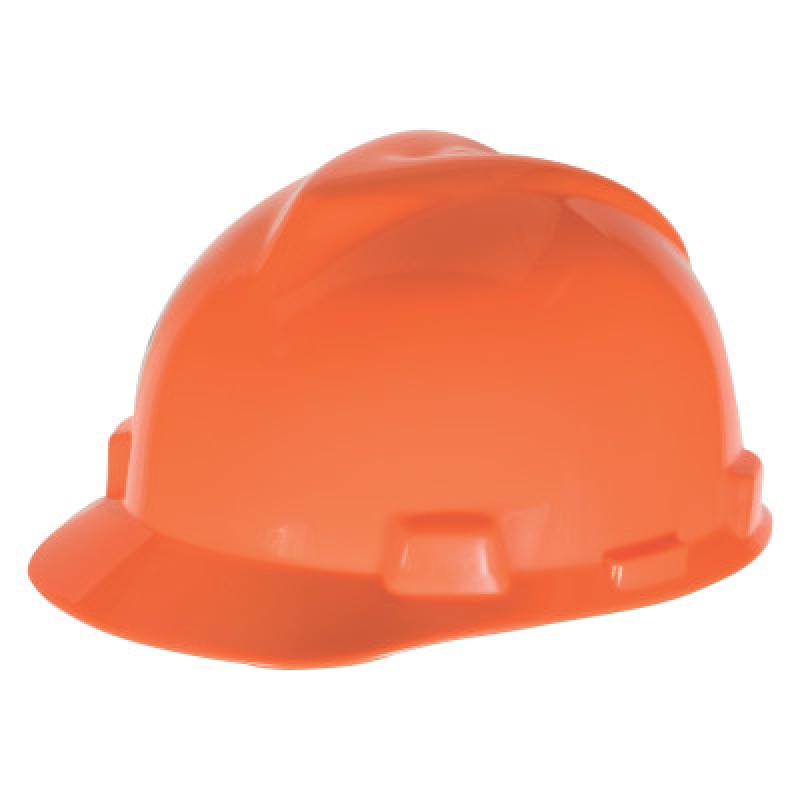 V-GARD VENTED HI-VIZ ORANGE HARD CAP 6 PT SUSP-MINE SAFETY APP-454-10034035