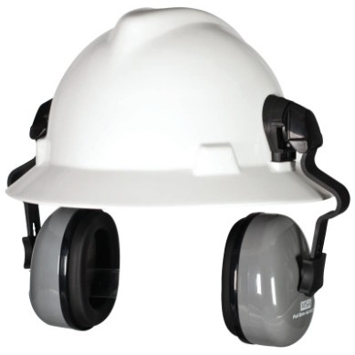 SOUND CONTROL MUFFS FORFULL BRIM HAT-MINE SAFETY APP-454-10129327