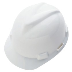 CAP/ V-GARD GREEN/ COLORWHITE-MINE SAFETY APP-454-10150199