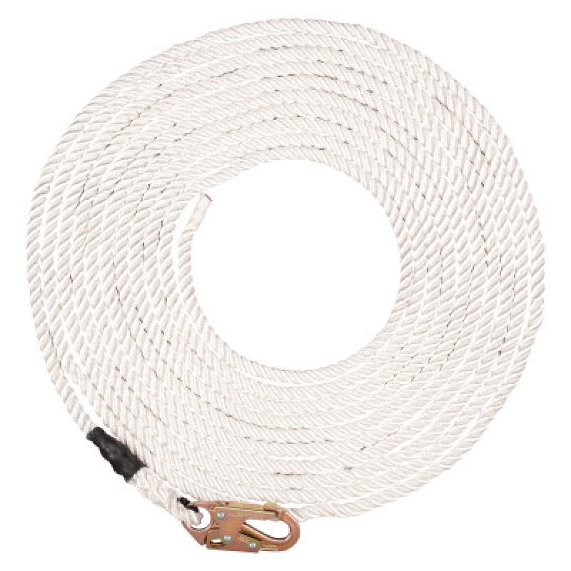 LIFELINE FP PRO VERT 5/8"ROPE RL20 50'-MINE SAFETY APP-454-415869