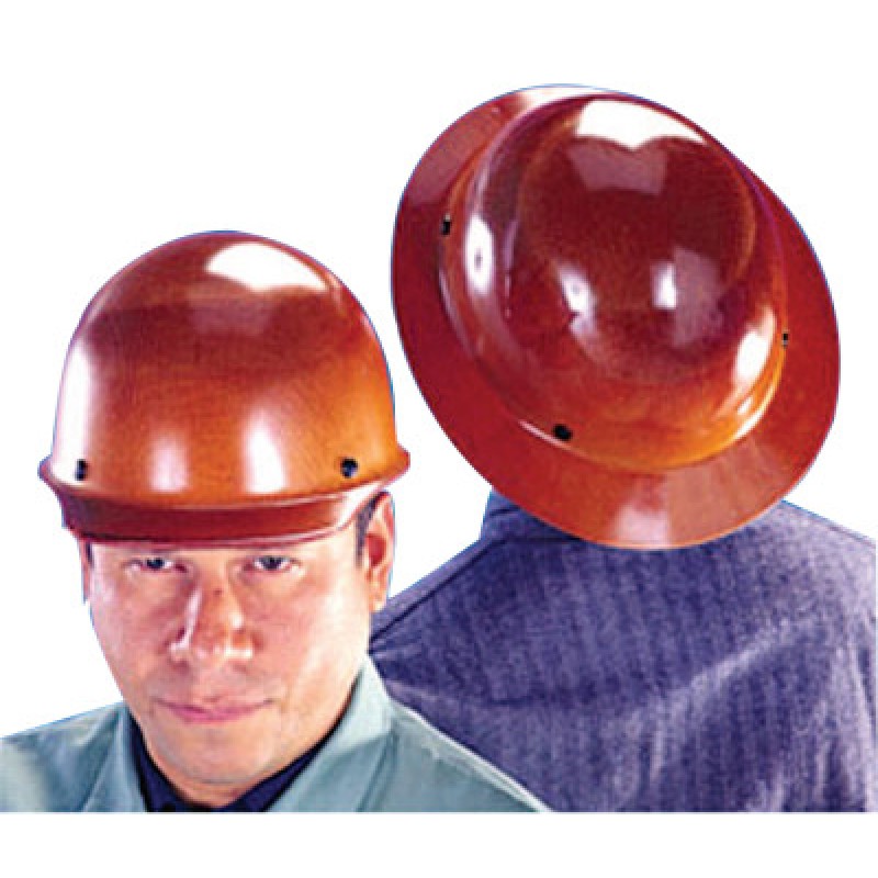 BROWN HAT STYLE W/STARZ-ON-MINE SAFETY APP-454-454672
