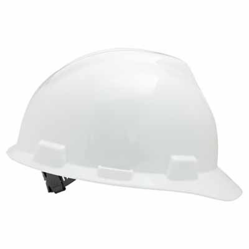 WHITE V-GARD SLOTTED HAR-MINE SAFETY APP-454-463942