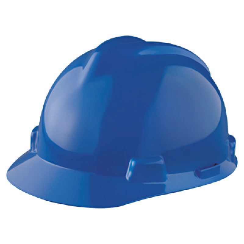 BLUE V-GARD SLOTTED CAP-MINE SAFETY APP-454-463943