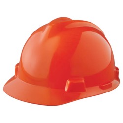ORANGE V-GARD SLOTTED HA-MINE SAFETY APP-454-463945