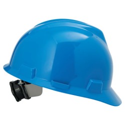 BLUE V-GARD SLOTTED HARD-MINE SAFETY APP-454-475359