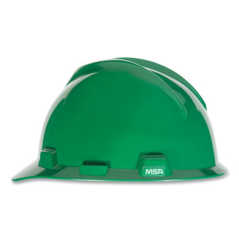 GREEN V-GARD SLOTTED HAR-MINE SAFETY APP-454-475362