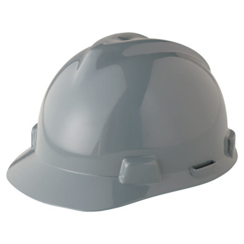 GRAY V-GARD HARD CAP-MINE SAFETY APP-454-475364
