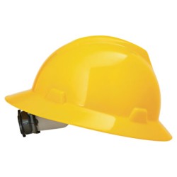 YELLOW V-GARD HARD HAT-MINE SAFETY APP-454-475366