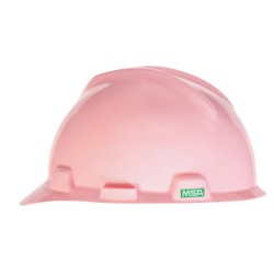 PINK HARD CAP V-GUARDW/STARZ-ON SUSPENSION-MINE SAFETY APP-454-485364