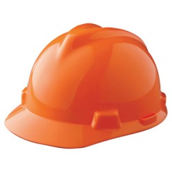 V-GARD CAP W/FAS-TRAC SUORANGE-MINE SAFETY APP-454-488146