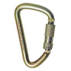 CARABINER STEEL 7/8" GATE AUTO-LOCKING-MINE SAFETY APP-454-506572