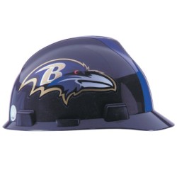 STANDARD V-GARD HARD CAPW/BALTIMORE RAVENS LOGO-MINE SAFETY APP-454-818386