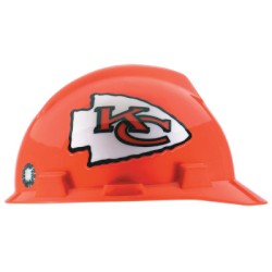 STANDARD V-GARD HARD CAPW/KANSAS CITY CHIEFS LOG-MINE SAFETY APP-454-818398