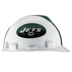 STANDARD V-GARD HARD CAPW/NEW YORK JETS LOGO-MINE SAFETY APP-454-818404