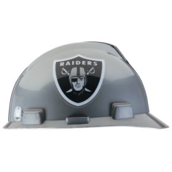 STANDARD V-GARD HARD CAPW/OAKLAND RAIDERS LOGO-MINE SAFETY APP-454-818405