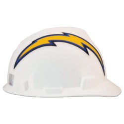 STANDARD V-GARD HARD CAPW/SAN DIEGO CHARGERS LOG-MINE SAFETY APP-454-818408