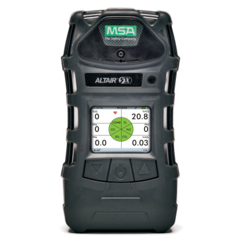 MULTIGAS DETECTOR  ALTAIR 5X  CONFIGURED-MINE SAFETY APP-454-A-ALT5X-BLKF100T0S0