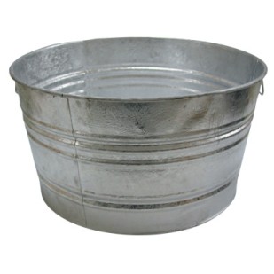 48.61-QT. GALVANIZED TUB-MAGNOLIA *455*-455-1