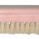 WHITE PLASTIC HAND & NAIL BRUSH-MAGNOLIA *455*-455-176-P