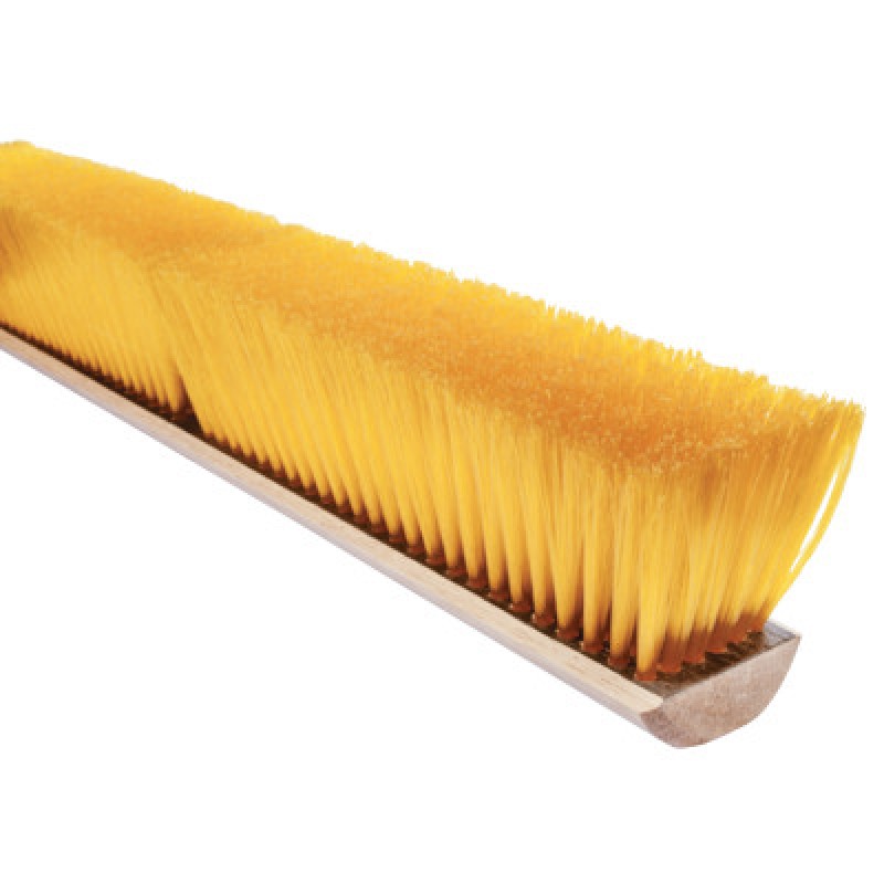 18" FLOOR BRUSH W/M60 2E7B2D  YELLOW PLAS-MAGNOLIA *455*-455-1918