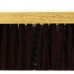 18" BROWN PLASTIC FLEXSWEEP GARAGE BRUSH-MAGNOLIA *455*-455-2218-FX