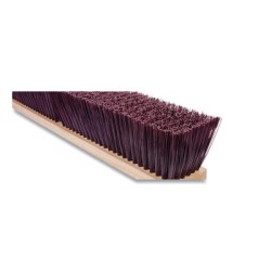 24" BROWN PLASTIC GARAGEBRUSH-MAGNOLIA *455*-455-2224LH