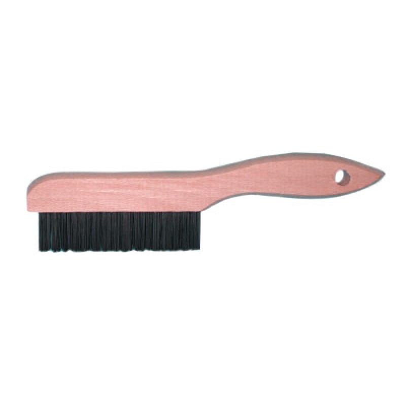 387 WIRE SCRATCH BRUSH SHOE HANDLE STEEL-MAGNOLIA *455*-455-4S