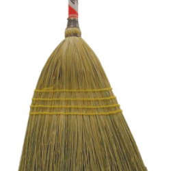 ALL-CORN HOUSEHOLD BROOM-MAGNOLIA *455*-455-5017-BUNDLED