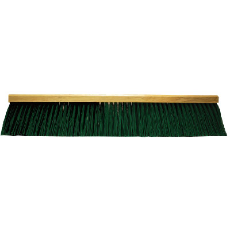 18" STIFF GREEN POLY FLEXSWEEP GARAGE BRUSH-MAGNOLIA *455*-455-5518-FX