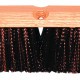 24" FLOOR BRUSH W/M60 337C1AD RED & BLACK-MAGNOLIA *455*-455-5624