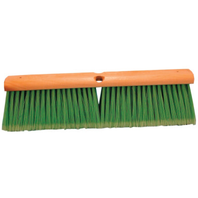 18"FLOOR BRUSH W/M60 2E7B2D GREEN FLAGGED-MAGNOLIA *455*-455-618