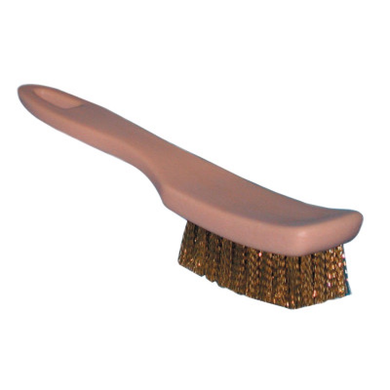 SMALL BRASS WHITE SIDE WALL BRUSH-MAGNOLIA *455*-455-66-B