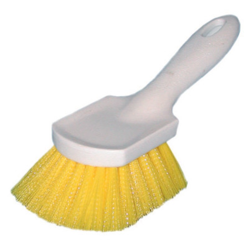 SHORT HANDLE FENDER BRUSH WHITE PLAST-MAGNOLIA *455*-455-68-WP