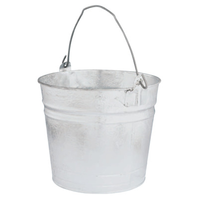 8QT. GALVANIZED PAILHOT-DIPPED-MAGNOLIA *455*-455-8QT