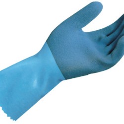 STYLE LL-301 SIZE LARGEBLUE GRIP RUBBER GLOVE-RUBBERMAID-457-301428