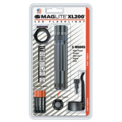 MAGLITE 3 AAA LED FLASHLIGHT GRAY TACTICAL KIT-MAG INSTRUMENTS-459-XL200-S309C