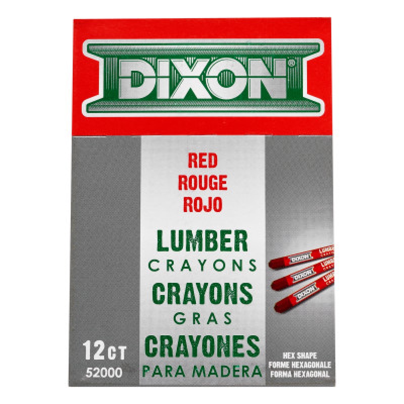 LUMBER CRAYON RED520-DIXON TICO *464-464-52000