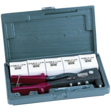 200 KIT W/HP-2 & ASSORTED KLIK-FAST RIVETS W/CA-HOWMET GLOBAL-466-M39001