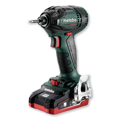 1/4" BRUSHLESS IMPACT DRIVER W/ FREE BATTERY-METABO CORPORAT-469-602396520-FB