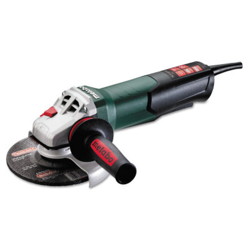 6" ANGLE GRINDER W/ELECNON-LOCK PADDLE SWITCH-METABO CORPORAT-469-WEP17-150Q