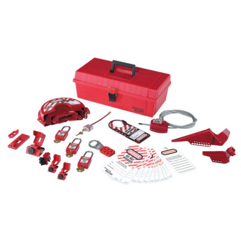 SAFETY SERIES PERSONAL LOCKOUT KITS-MASTER LOCK*470-470-1457VE410KA