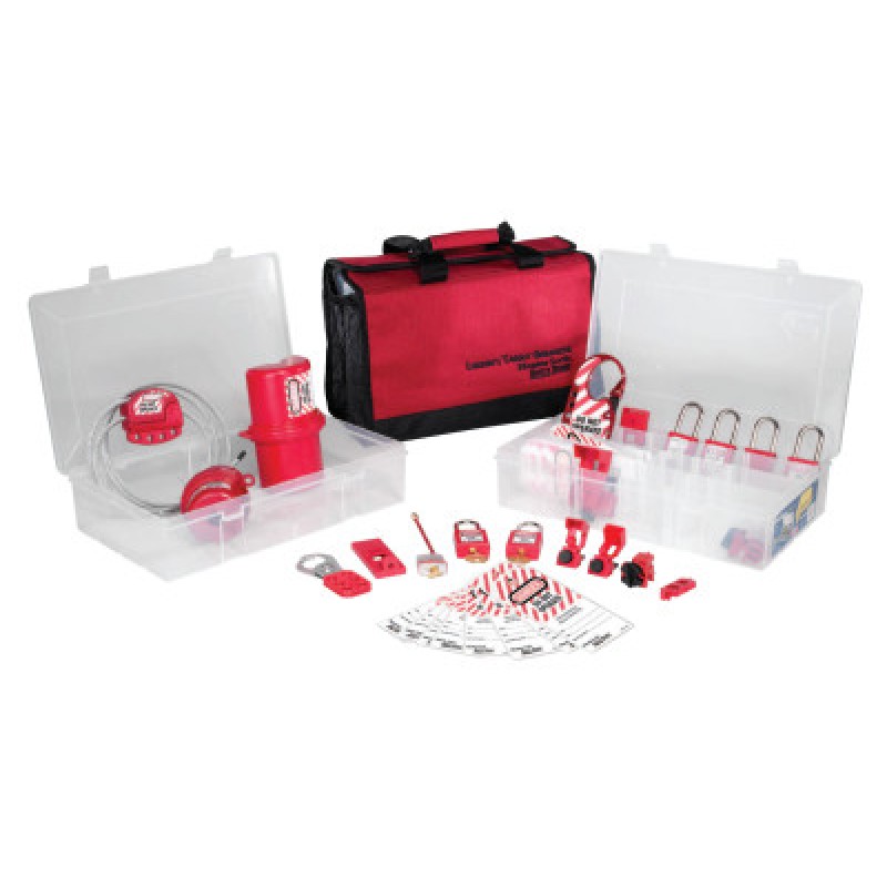 SAFETY SERIES GROUP LOCKOUT KITS-MASTER LOCK*470-470-1458E410