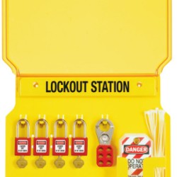 SAFETY SERIES LOCKOUT STATIONS-MASTER LOCK*470-470-1482BP410