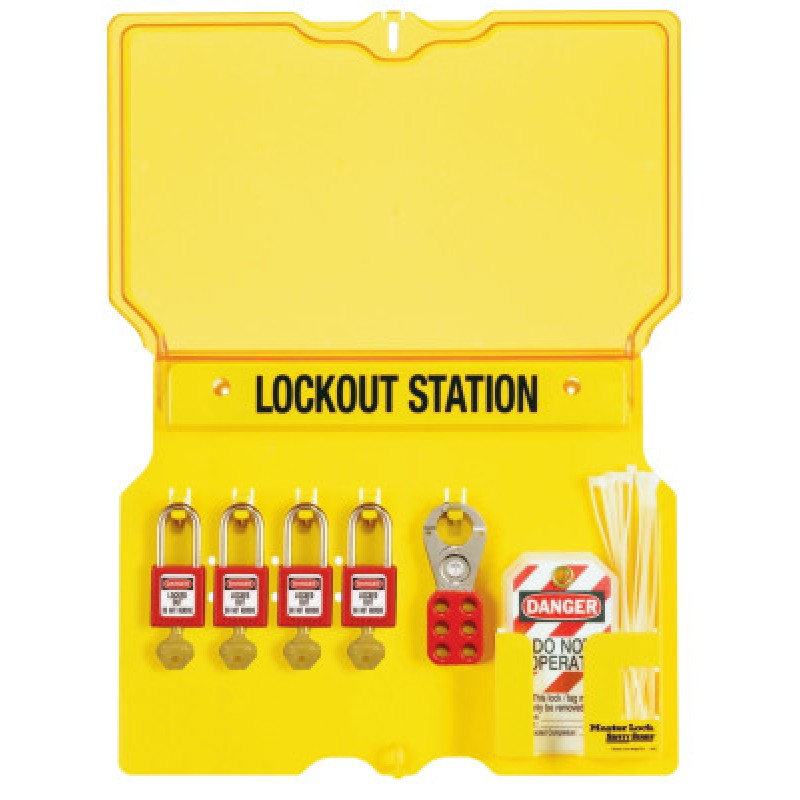 SAFETY SERIES LOCKOUT STATIONS-MASTER LOCK*470-470-1482BP410