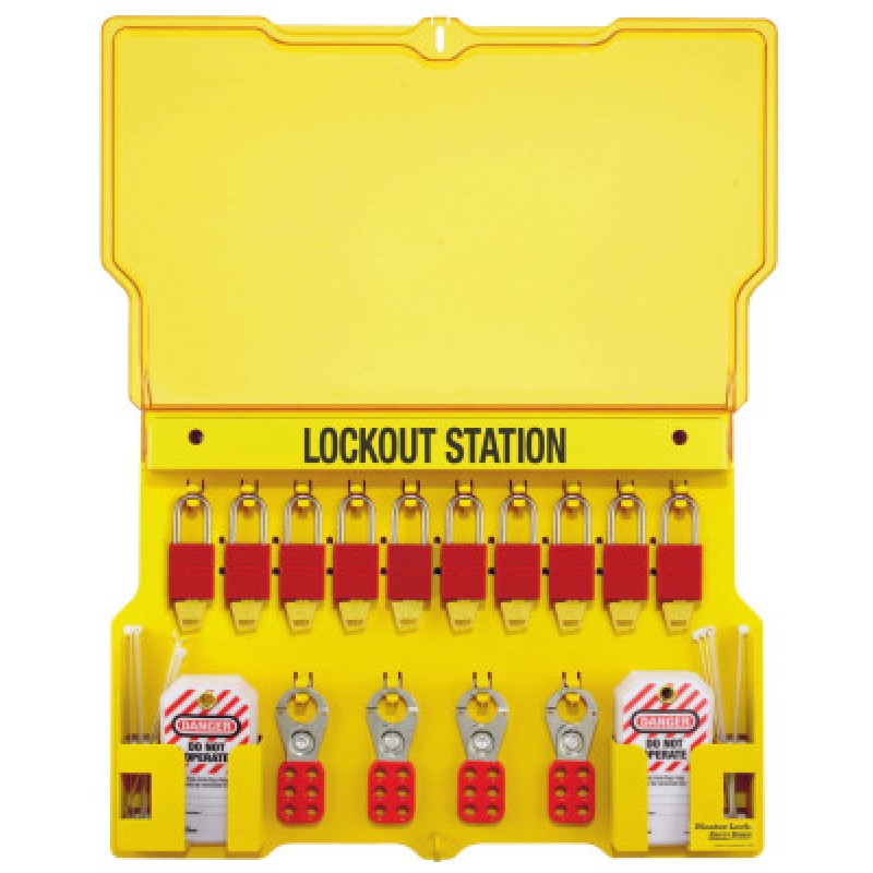 SAFETY SERIES LOCKOUT STATIONS-MASTER LOCK*470-470-1483BP1106