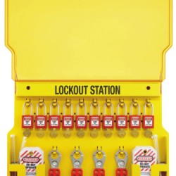 SAFETY SERIES LOCKOUT STATIONS-MASTER LOCK*470-470-1483BP410